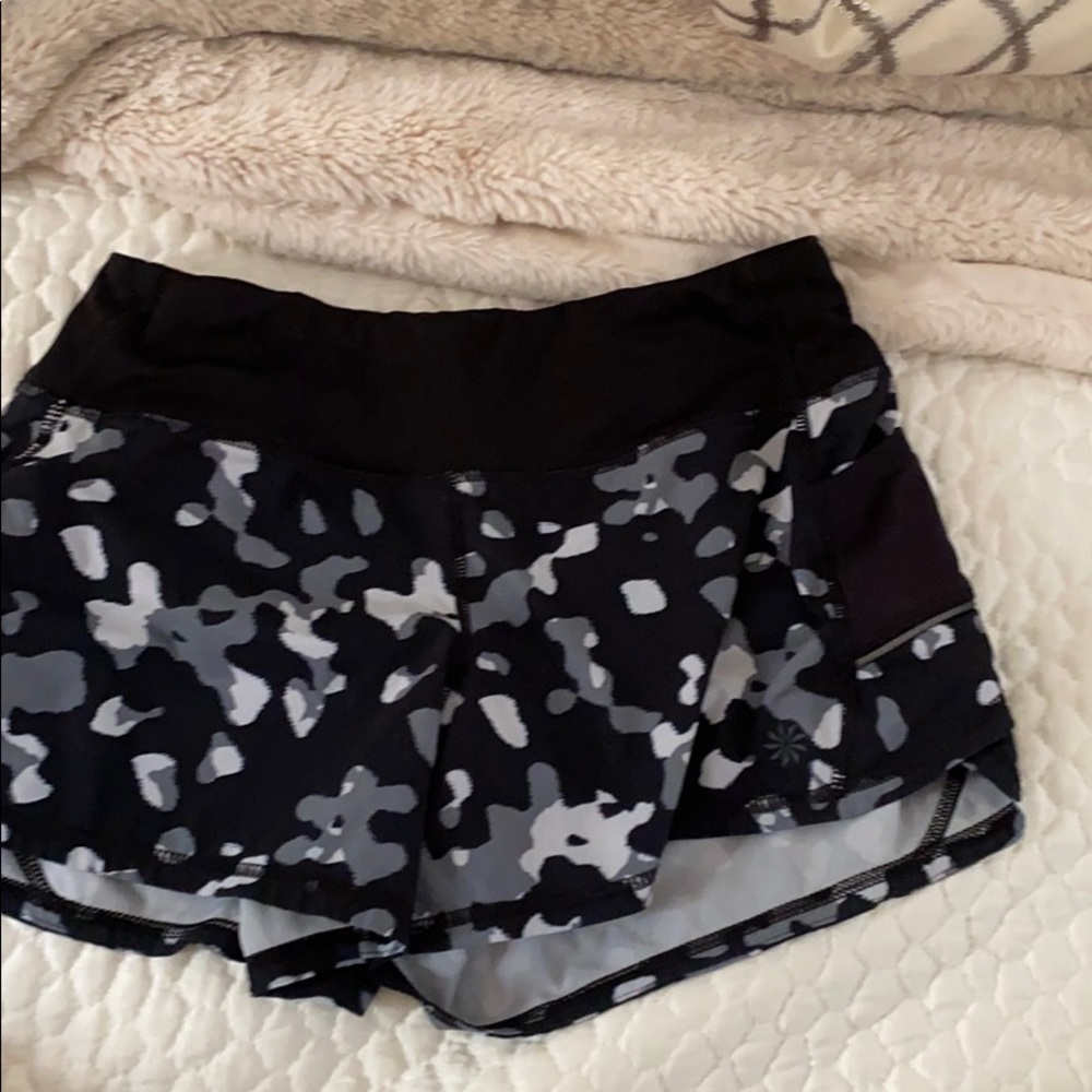 Athleta running shorts